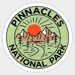 Pinnacles National Park California Mountains Laptop Sticker